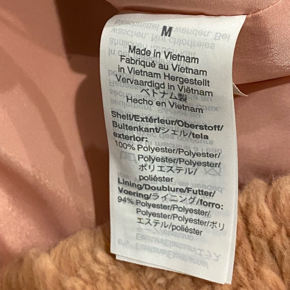 10/$25 Madewell// sherpa sweatshirt, size M - Picture 6 of 8
